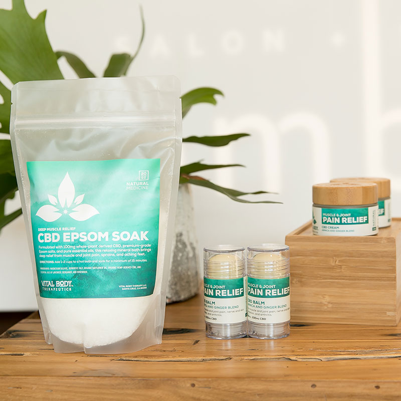 vital body therapeutics cbd-infused products are available at ombu salon + spa in edmonds, wa